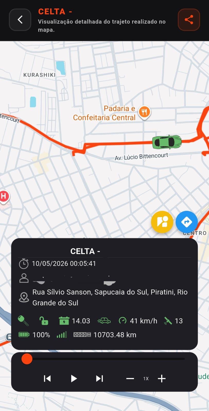 Bloqueio e desbloqueio veicular